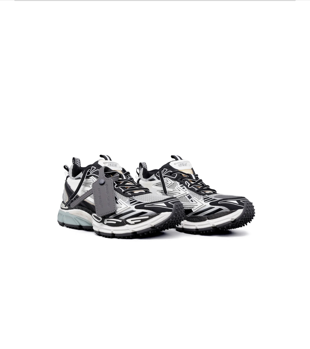 ⭐️⭐️⭐️⭐️⭐️ Sneakers Negro Gris Off-White Verde "Be Right Back"
