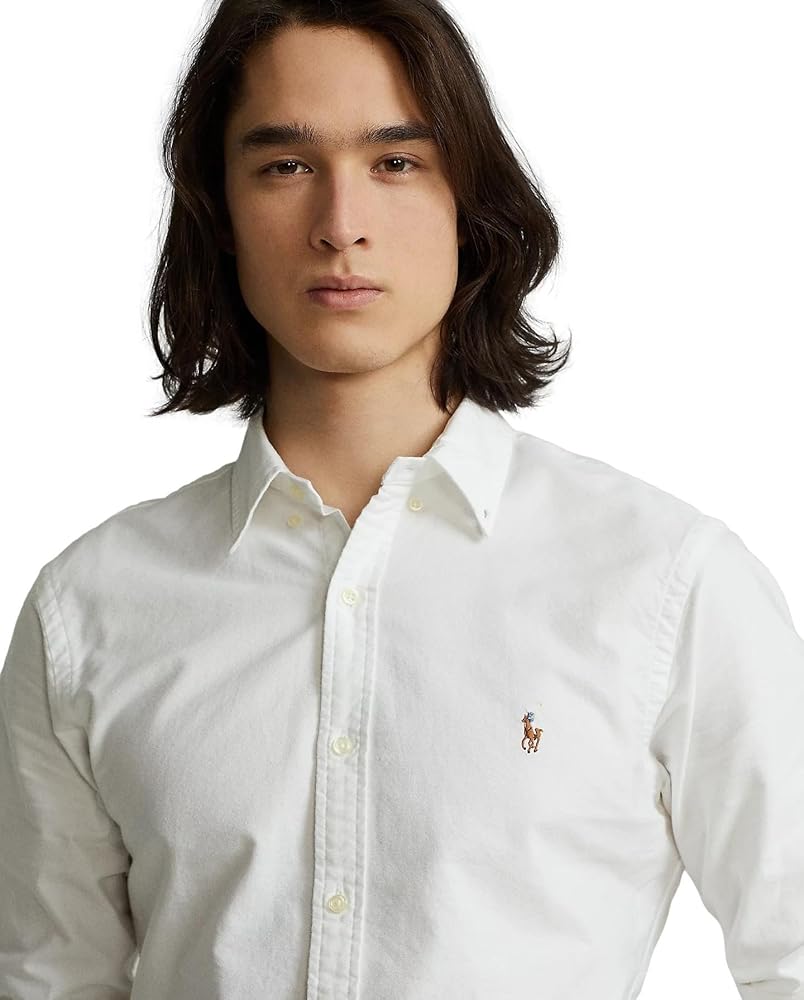 Polo Ralph Lauren Camisa Oxford clásica de manga larga para hombre⭐️⭐️⭐️⭐️⭐️
