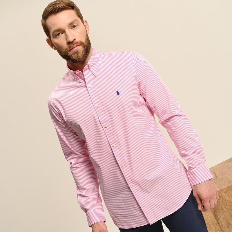 Polo Ralph Lauren Camisa Oxford clásica de manga larga para hombre⭐️⭐️⭐️⭐️⭐️