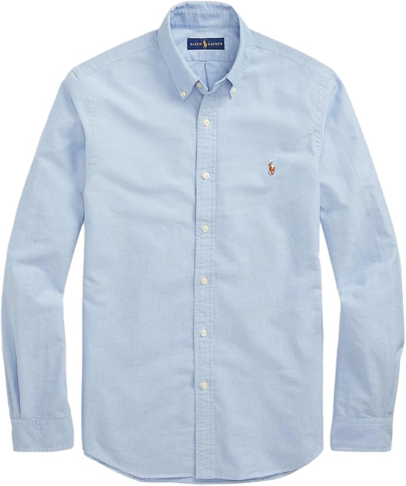 Polo Ralph Lauren Camisa Oxford clásica de manga larga para hombre⭐️⭐️⭐️⭐️⭐️