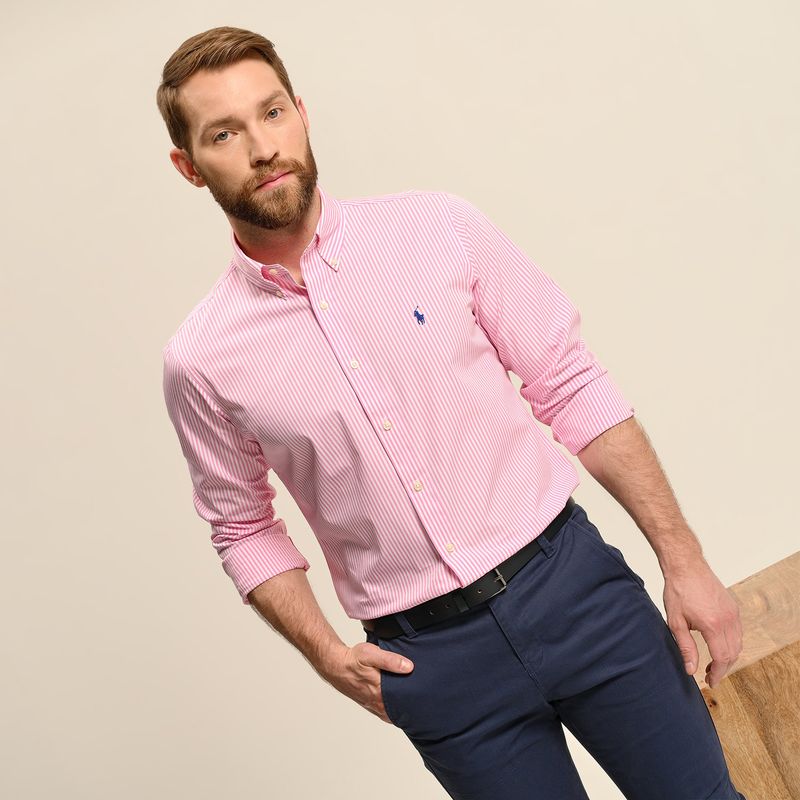 Polo Ralph Lauren Camisa Oxford clásica de manga larga para hombre⭐️⭐️⭐️⭐️⭐️